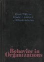 Behavior In Organizations - Lyman W. Porter