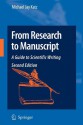 From Research to Manuscript - Michael Jay Katz