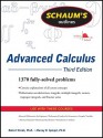 Schaum's Outline of Advanced Calculus (Schaum's Outline Series) - Robert C. Wrede, Murray R. Spiegel