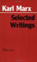 Selected Writings - Karl Marx, David McLellan