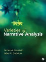 Varieties of Narrative Analysis - James A. Holstein, Jaber F. Gubrium