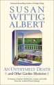 AN Unthymely Death (China Bayles Mystery) - Susan Wittig Albert