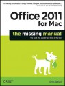 Office 2011 for Macintosh: The Missing Manual - Chris Grover