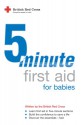 5 Minute First Aid For Babies - British Red Cross Society