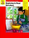 Beginning to Read Directions Grades K-1 - Jill Norris, Marilyn Evans, Cindy Davis