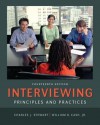 Interviewing: Principles and Practices - Charles Stewart, William Cash