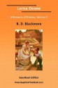 Lorna Doone a Romance of Exmoor, Volume II [Easyread Edition] - R.D. Blackmore