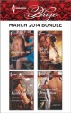 Harlequin Blaze March 2014 Bundle: Captivate Me\Texas Outlaws: Cole\Alone with You\Unexpected Temptation - Kira Sinclair, Kimberly Raye, Debbi Rawlins, Samantha Hunter