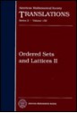 Ordered Sets and Lattices II - American Mathematical Society