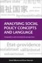 Analysing Social Policy Concepts and Language: Comparative and Transnational Perspectives - Daniel Beland, Klaus Peterson