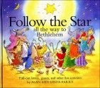 Follow the Star: All the Way to Bethlehem/Pull-Out Letters, Games, and Other Fun Activities (Word Kids) - Linda Parry