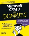 Microsoft CRM 3 for Dummies - Joel Scott, David Lee