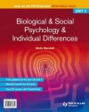 Aqa(a) as Psychology Unit 2, . Biological & Social Psychology and Individual Differences - Molly Marshall, Cara Flanagan