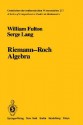 Riemann-Roch Algebra - William Fulton, Serge Lang