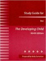 Study Guide for The Developing Child - Helen Bee