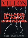 Ballades en argot homosexuel (La Petite Collection) (French Edition) - François Villon