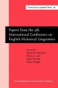 Papers from the 5th International Conference on English Historical Linguistics - Sylvia Adamson, Nigel Vincent