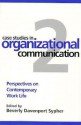 Case Studies in Organizational Communication 2: Perspectives on Contemporary Work Life - Beverly Davenport Sypher