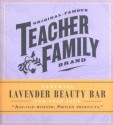 Homemade Lavender Beauty Bar and Soap Sack - Gabrielle Tolliver