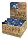 Blue Onyx Natural Stone Runes - Lo Scarabeo