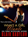 What A Girl Wants (Rock Stars in Disguise: Rhiannon) A New Adult Rock Star Romance - Blair Babylon