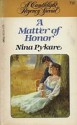 A Matter of Honor - Nina Coombs Pykare