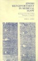 Jewish Self Government In Medieval Egypt: The Origins Of The Office Of Head Of The Jews, Ca. 1065 1126 - Mark R. Cohen