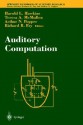 Auditory Computation - H. L. Hawkins, Harold L. Hawkins, Arthur N. Popper, Teresa A. McMullen, T.A. McMullen, H. L. Hawkins