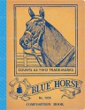 Blue Horse Vintage Notebook - Laughing Elephant Publishing