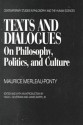 Text and Dialogues - Maurice Merleau-Ponty