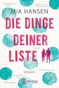 Die Dinge deiner Liste - Mia Hansen