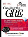 Cracking the GRE with Sample Tests on CD-ROM, 2003 Edition [With CD-ROM] - Karen Lurie