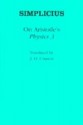 On Aristotle's "Physics 3": Simplicius - Simplicius