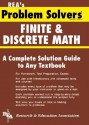 Finite and Discrete Math Problem Solver - Research & Education Association, James R. Ogden, Research & Education Association