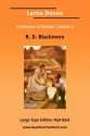 Lorna Doone a Romance of Exmoor, Volume II (Large Print) - R.D. Blackmore