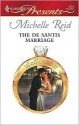 The De Santis Marriage (Wedlocked!) (Harlequin Presents, #2756) - Michelle Reid