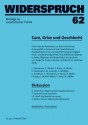 Widerspruch 62: Beiträge zu sozialistischer Politik (German Edition) - Michèle Amacker, Alex Demirovic, Ehrwein Nihan, Céline, Lilian Fankhauser, Frigga Haug, Stefan Kerber-Clasen, Ulrike Knobloch, Christine Michel, Franziska Müller, Sharah Razavi, Annemarie Sancar, Rita Schäfer, Sarah Schilliger, Tove Soiland, Christa Wichterich, Frieder 