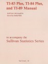 TI-83 Plus, TI-84 Plus, and TI-89 Manual for the Sullivan Statistics Series for Statistics: Informed Decisions Using Data - Kathleen McLaughlin, Dorothy Wakefield