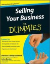 Selling Your Business for Dummies - Barbara Findlay Schenck, John Davies