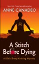 A Stitch Before Dying - Anne Canadeo