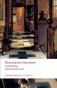 Restoration Literature: An Anthology - Paul Hammond