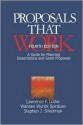 Proposals That Work: A Guide For Planning Dissertations And Grant Proposals - Lawrence F. Locke, Stephen J. Silverman, Waneen Spirduso