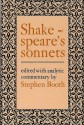 Shakespeare's Sonnets - Stephen Booth, William Shakespeare