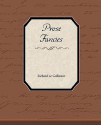 Prose Fancies - Richard Le Gallienne