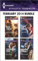 Harlequin Romantic Suspense February 2014 Bundle: Risk TakerCavanaugh HeroArmed and FamousMoving Target - Lindsay McKenna, Marie Ferrarella, Jennifer Morey, Kimberly Van Meter