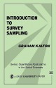 Introduction to Survey Sampling (Quantitative Applications in the Social Sciences) - Graham Kalton