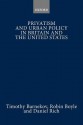 Privatism And Urban Policy In Britain And The United States - Timothy Barnekov, Daniel Rich, Robin Boyle