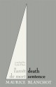 Death Sentence - Maurice Blanchot, Lydia Davis