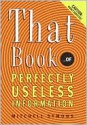 That Book: ...of Perfectly Useless Information - Mitchell Symons