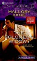 The Colonel's Widow? (Harlequin Larger Print Intrigue) - Mallory Kane